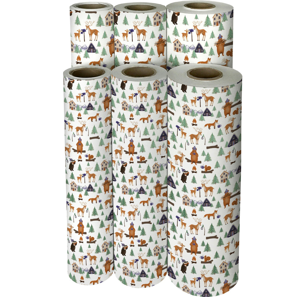 Winter Fairytale Christmas Gift Wrapping Paper Reams 