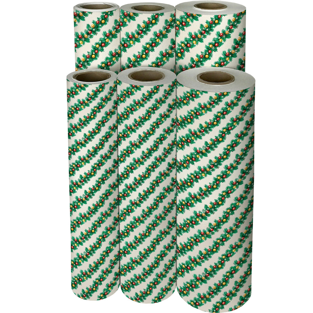 Garlands Christmas Gift Wrapping Paper Reams 